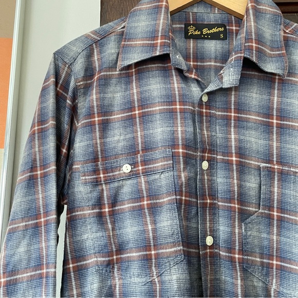 Pike Brothers 1937 Roamer Shirt Cotton Wool Blend Flannel - Picture 5 of 7